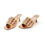 Hourglass Heel-Golden - Image 4