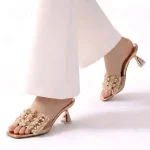 Hourglass Heel-Golden