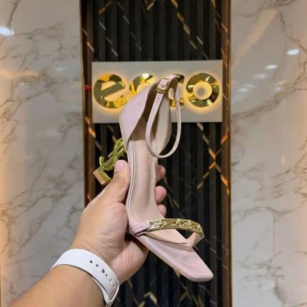 YSL Blush Luxe Heel-Nude Pink