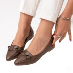 Classic Bow Flat-Chocolate - Image 3