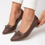 Classic Bow Flat-Chocolate - Image 2